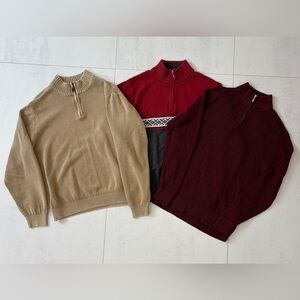 Early 2000’s Triple Pack Sweaters
Tommy Bahama, Pusser’s, Roundtree & York